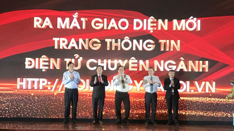 Ra mắt Giao diện mới Trang thông tin điện tử chuyên đề ngành (http://hoidongyhanoi.vn)