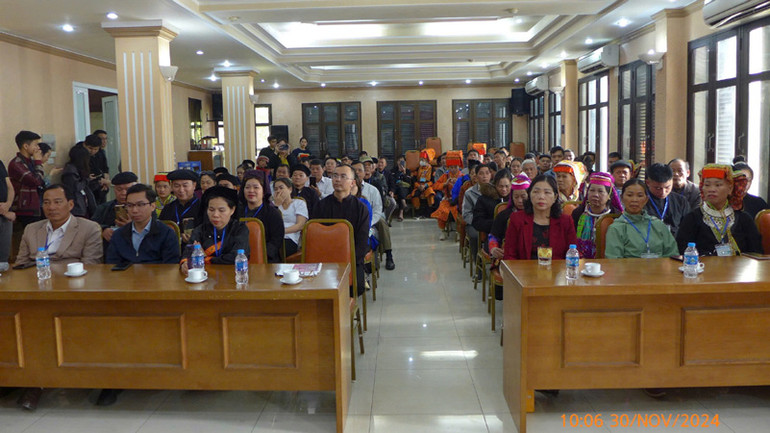 Toàn cảnh buổi tập huấn.