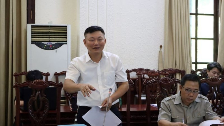 Đại biểu phát biểu ý kiến tại hội thảo.