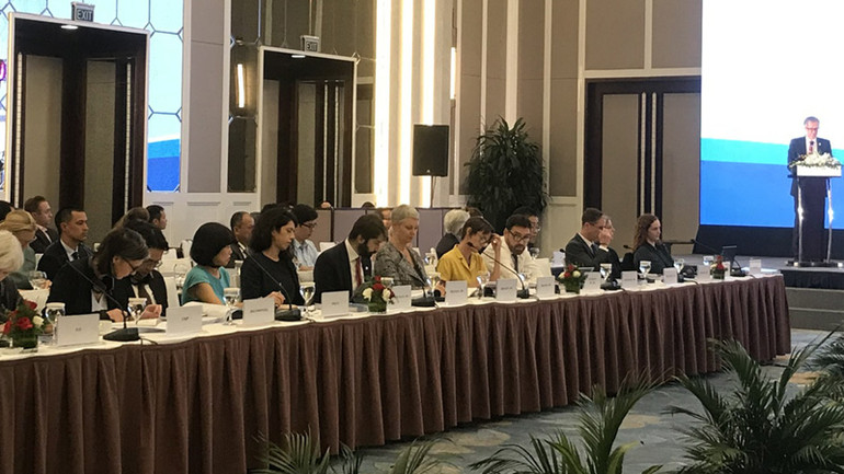 Các đại biểu tham dự hội thảo JETP.