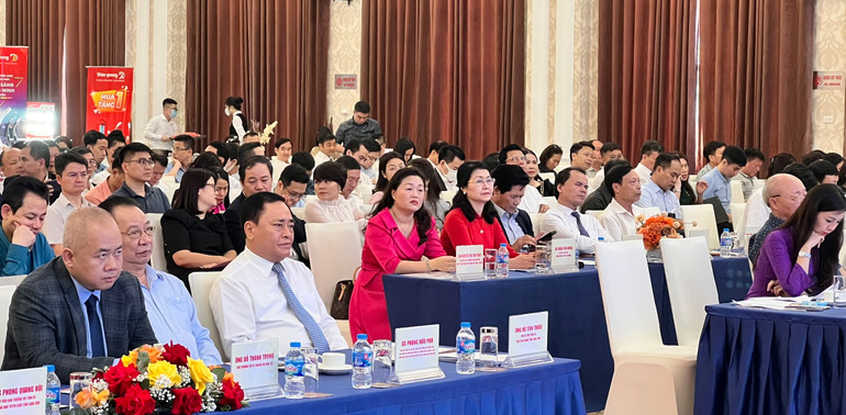 Các đại biểu tham dự Hội nghị xúc tiến đầu tư, thương mại và du lịch VACOD - Lạng Sơn 2023.