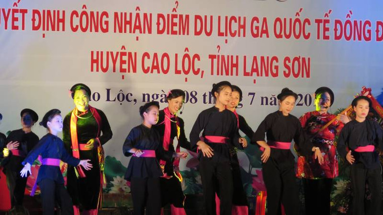 Ga liên vận quốc tế Đồng Đăng nay trở thành điểm du lịch của huyện Cao Lộc (Lạng Sơn), thu hút nhiều khách đến tham quan.
