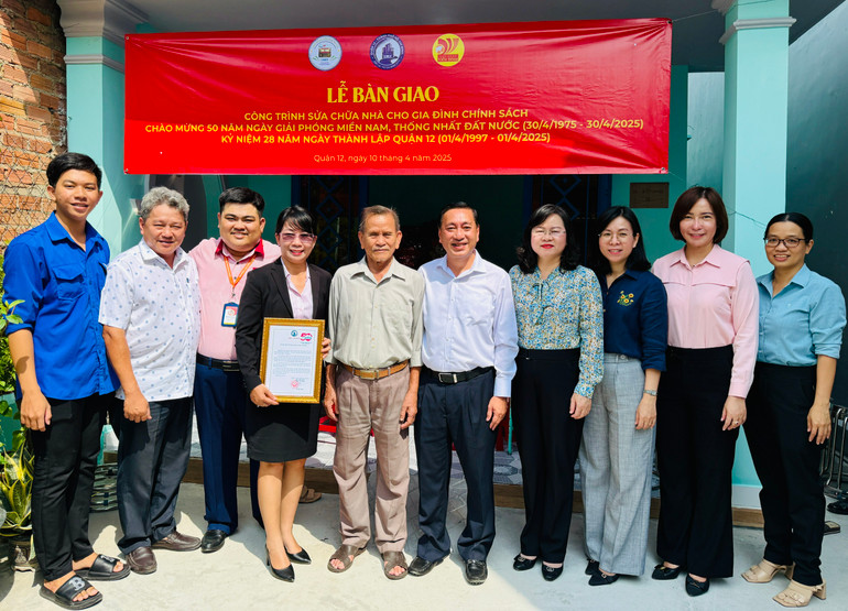 Đây là hoạt động thiết thực, ý nghĩa hướng tới kỷ niệm 50 năm Ngày Giải phóng miền nam, thống nhất đất nước (30/4/1975-30/4/2025), góp phần chung tay thực hiện chính sách “Đền ơn đáp nghĩa” của thành phố.