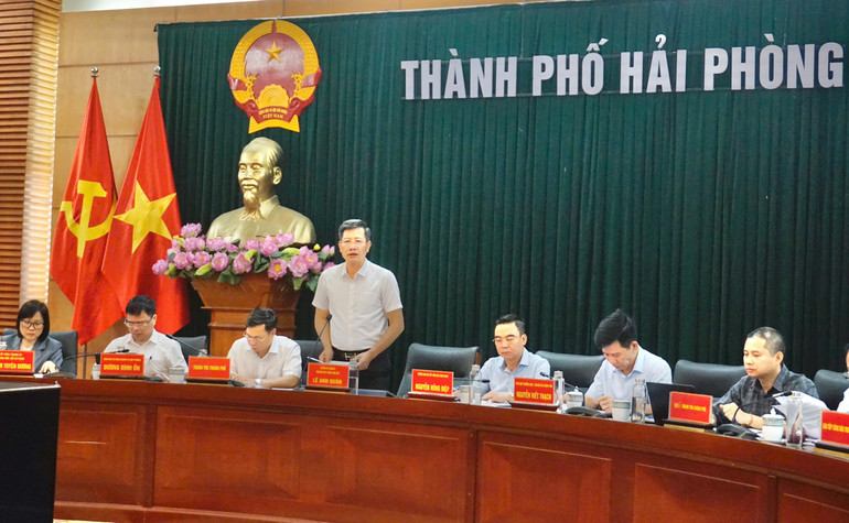Ông Lê Anh Quân, Phó Chủ tịch Thường trực Ủy ban nhân dân thành phố Hải Phòng.