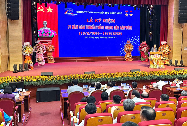 Quang cảnh lễ kỷ niệm.