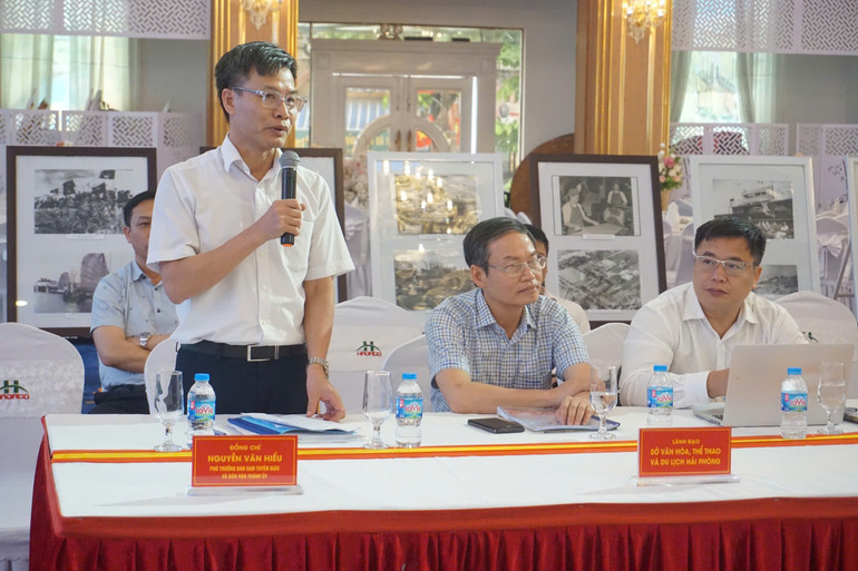 Đồng chí Nguyễn Văn Hiểu, Phó Trưởng ban Tuyên giáo và Dân vận Hải Phòng.