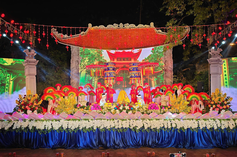 Các tiết mục tham gia liên hoan.