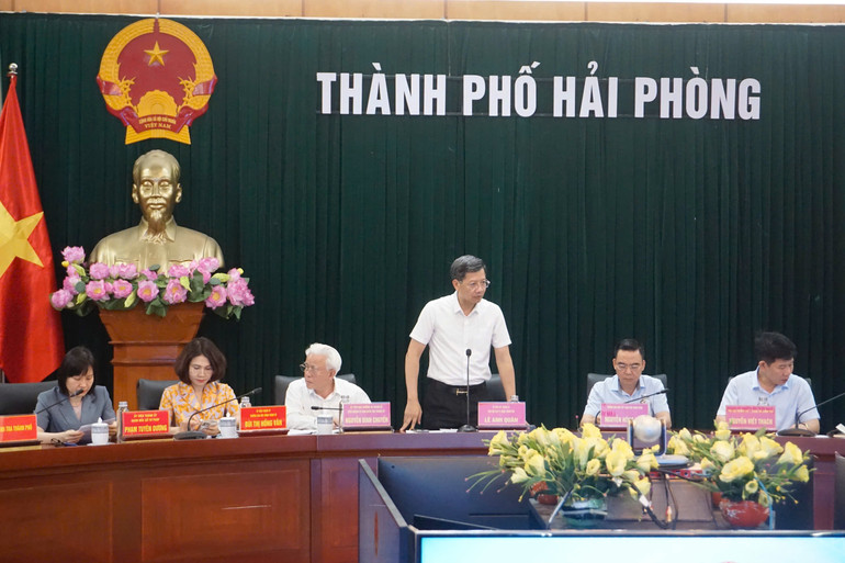 Ông Lê Anh Quân, Phó Chủ tịch Thường trực Ủy ban nhân dân thành phố Hải Phòng.