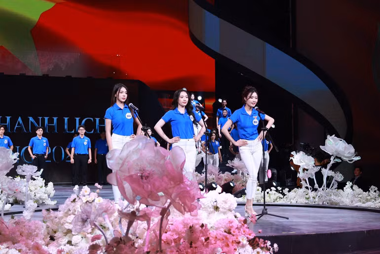 Phần thi của các thí sinh.