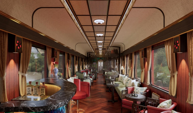 Thiết kế nội thất toa tàu VIP tuyến Hà Nội - Hải Phòng. Thiết kế nội thất toa tàu VIP tuyến Hà Nội - Hải Phòng.