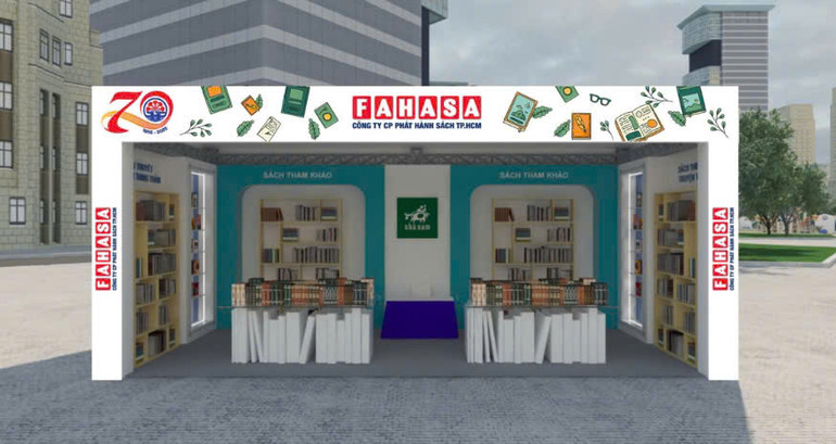 Thu hút 16 gian hàng của 15 nhà xuất bản và đơn vị phát hành uy tín trên cả nước.