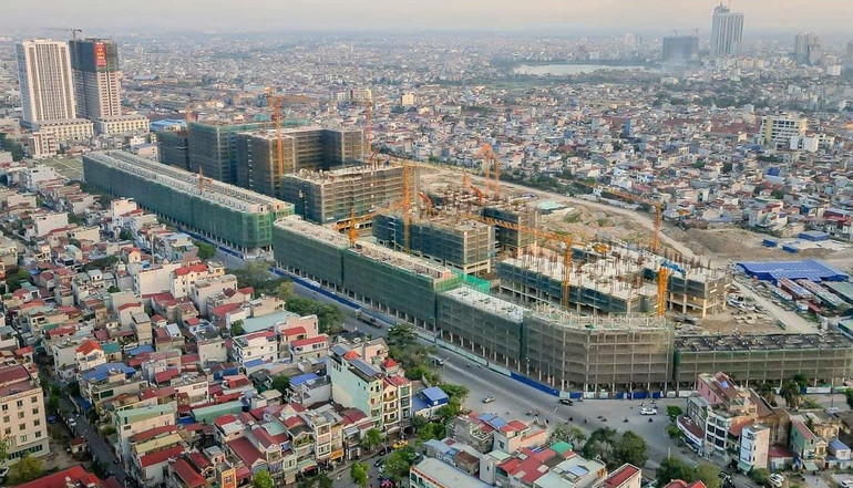 Dự án khu nhà ở xã hội tại Tổng kho 3 Lạc Viên.