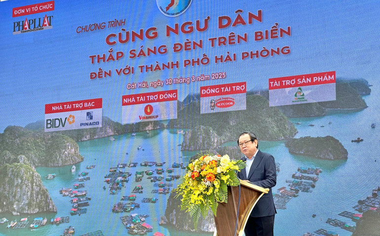 Tổng Biên tập Báo Pháp luật thành phố Hồ Chí Minh Mai Ngọc Phước chia sẻ.