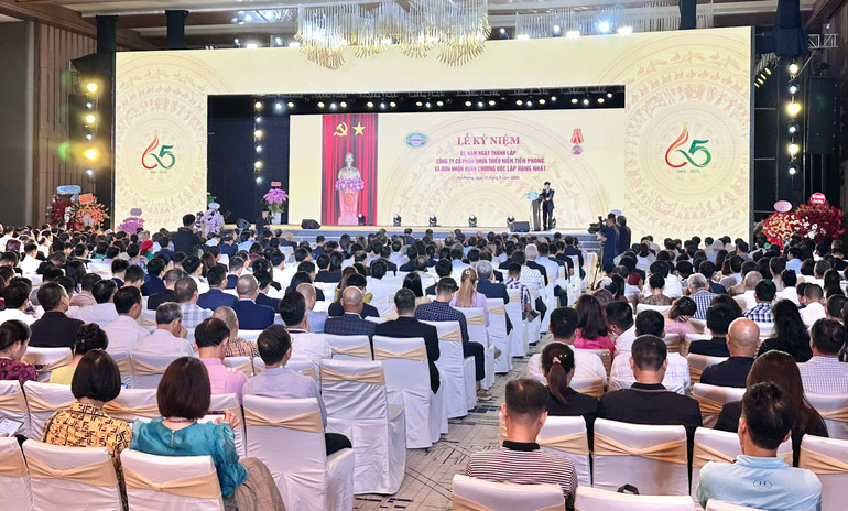 Quang cảnh lễ kỷ niệm. (Ảnh:PV)