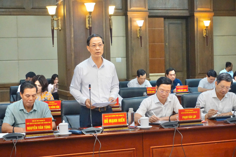 Ban Thường vụ Thành ủy Hải Phòng tham gia ý kiến.