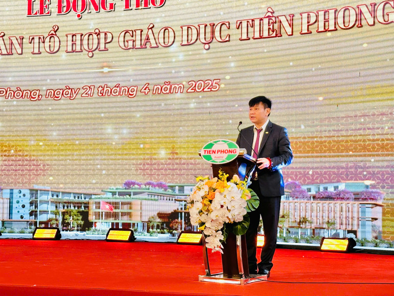 Ông Đặng Quốc Dũng, Chủ tịch Hội đồng quản trị Công ty Cổ phần Nhựa Thiếu niên Tiền Phong.