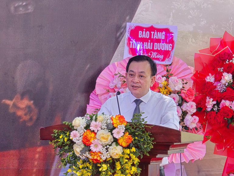 Ông Vũ Mạnh Hà, Giám đốc Bảo tàng Hồ Chí Minh.