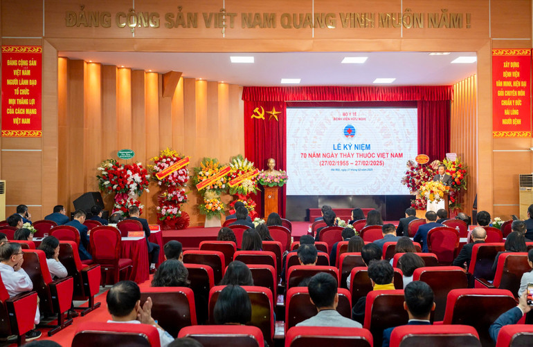 Quang cảnh lễ kỷ niệm. (Ảnh: DUY LINH)