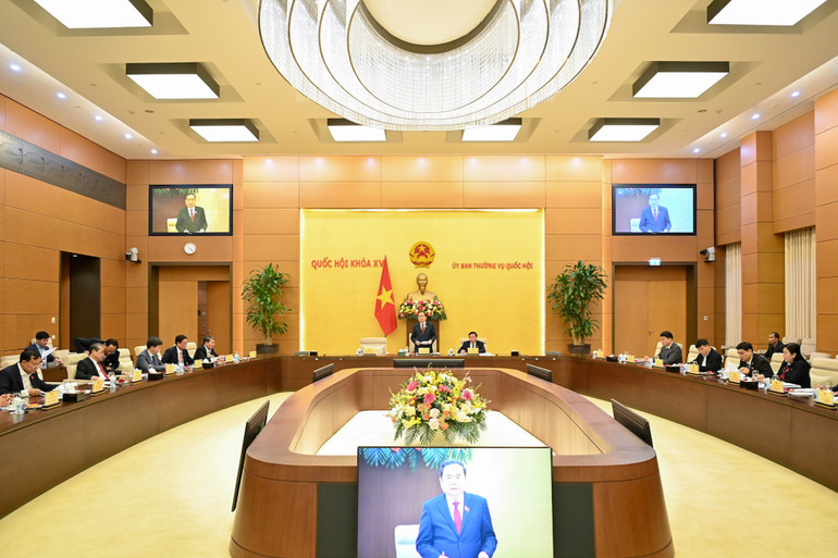 Quang cảnh phiên họp. (Ảnh: Duy Linh) Quang cảnh phiên họp. (Ảnh: Duy Linh)