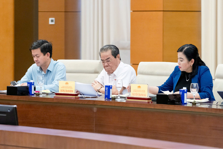 Các đại biểu tham dự phiên họp.