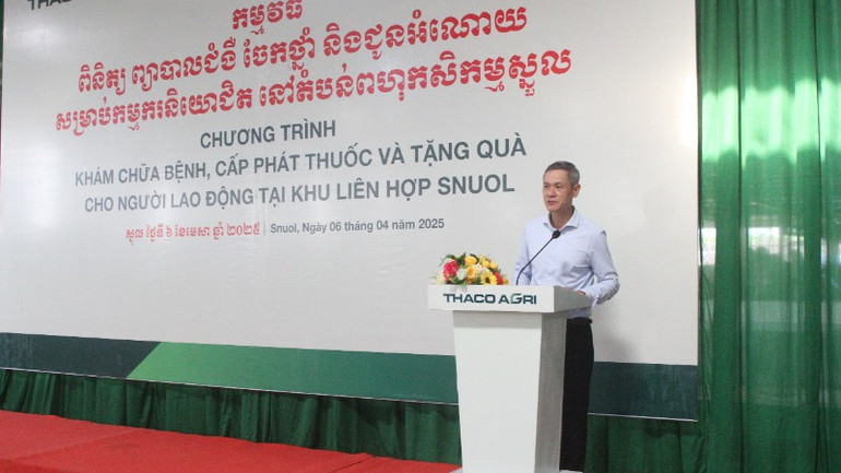 Đại sứ Nguyễn Minh Vũ phát biểu ý kiến tại chương trình.