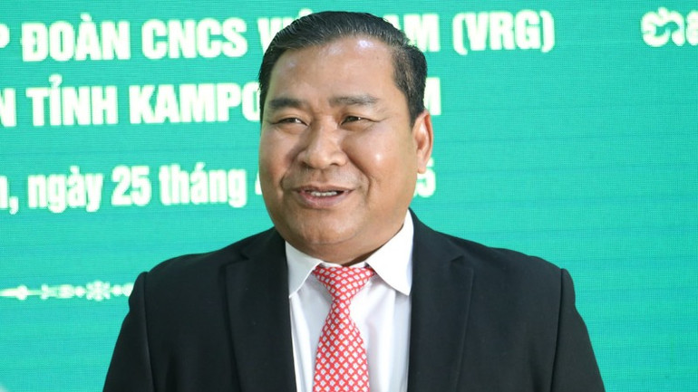Phó Tỉnh trưởng tỉnh Kampong Thom Tuoch Sokha chia sẻ với Báo Nhân Dân.