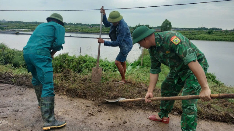 Các lực lượng quân đội địa phương tích cực triển khai công tác ứng phó với bão. Các lực lượng quân đội địa phương tích cực triển khai công tác ứng phó với bão.