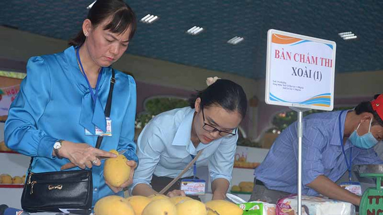 Lễ hội trái cây Nam Bộ có nhiều hoạt động hấp dẫn.