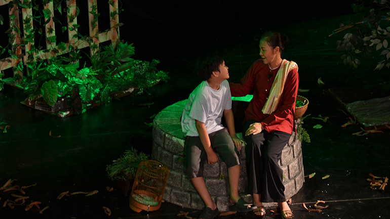 Vở kịch "Thiên thần nhỏ của tôi" từng gây ấn tượng với khán giả Thành phố Hồ Chí Minh.