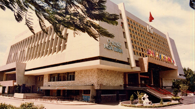 Nhà hát Hòa Bình được hội đồng chuyên ngành giới thiệu bình chọn 50 tác phẩm tiêu biểu của Thành phố Hồ Chí Minh. (Ảnh: Ban tổ chức)