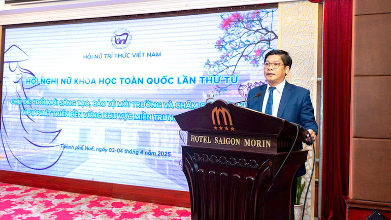 Ông Nguyễn Chí Tài, Phó Chủ tịch UBND Thành phố Huế chia sẻ tại Hội nghị. Ông Nguyễn Chí Tài, Phó Chủ tịch UBND Thành phố Huế chia sẻ tại Hội nghị.