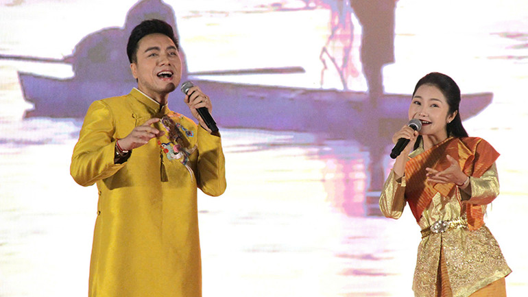 Biểu diễn nghệ thuật trong khuôn khổ sự kiện. (Ảnh BTC)