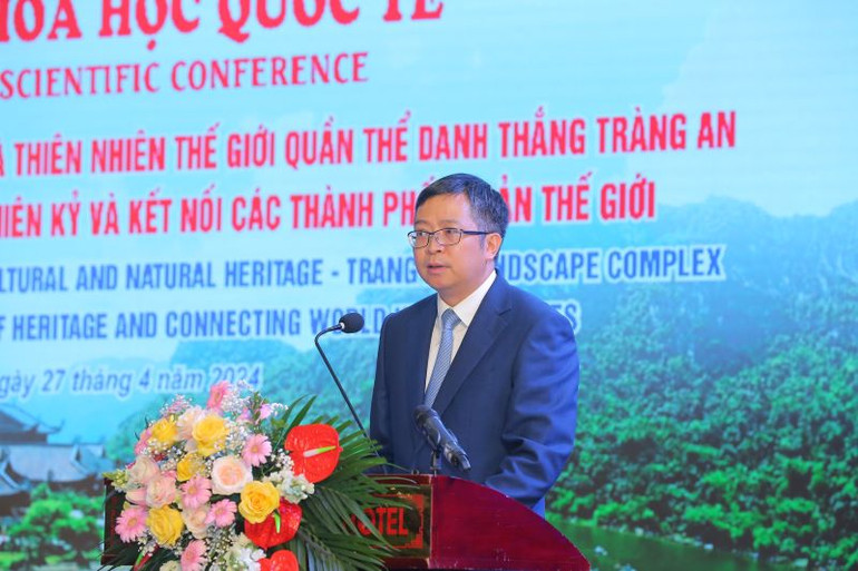 Thứ trưởng Ngoại giao Phạm Thanh Bình phát biểu tại hội thảo. (Ảnh: Vũ Tuấn) Thứ trưởng Ngoại giao Phạm Thanh Bình phát biểu tại hội thảo. (Ảnh: Vũ Tuấn)