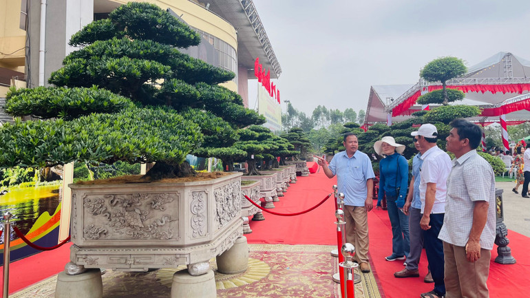 Triển lãm thu hút đông đảo người dân và du khách tham quan.