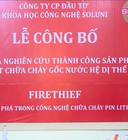 [Video] FireThief - Bước đột phá trong công nghệ chữa cháy pin Lithium của Việt Nam