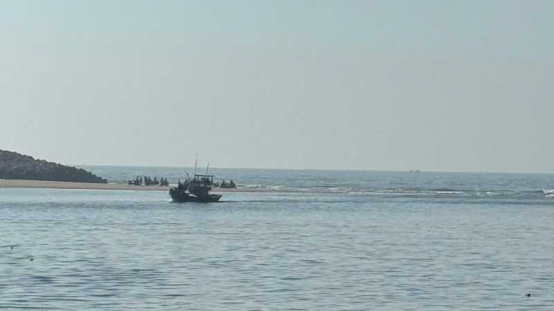 Hiện trường vụ tai nạn.