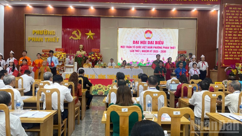 Ủy ban Mặt trận Tổ quốc Việt Nam phường Phan Thiết tổ chức Đại hội đại biểu lần thứ I.