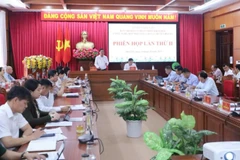 Quang cảnh phiên họp.