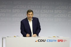 Bộ trưởng Tài chính Đức Lars Klingbeil. (Ảnh: THX/TTXVN)