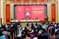 Quang cảnh kỳ họp.