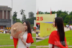 [Video] Quảng trường Ba Đình rực rỡ trong những ngày cận kề Quốc khánh 2/9