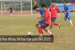 [Video] Bắt đầu các môn thi đấu tại Hội thao Thể dục thể thao toàn quân năm 2025