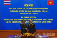 [Ảnh] Hợp tác quốc phòng Việt Nam-Thái Lan ngày càng thiết thực và hiệu quả