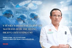 “Y tế Việt Nam đạt chuẩn thế giới, người dân được thụ hưởng dịch vụ chất lượng cao”