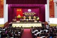 Quang cảnh Đại hội đại biểu lần thứ I, nhiệm kỳ 2025-2030 phường Thành Vinh.