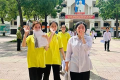 Niềm vui của thí sinh Bắc Ninh sau khi hoàn thành các môn thi tại kỳ thi tốt nghiệp Trung học phổ thông năm 2025.