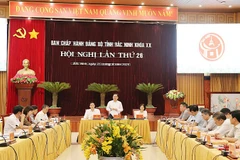 Quang cảnh hội nghị.
