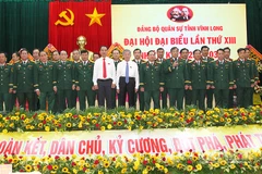 Ban Chấp hành Đảng bộ Quân sự tỉnh Vĩnh Long lần thứ 13, nhiệm kỳ 2025-2030. 