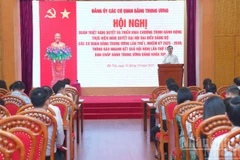 Quang cảnh Hội nghị. 