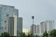 Giá chung cư Hà Nội đang tăng nhanh. (Ảnh: HNV)